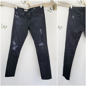 AG Adriano Goldschmied distressed the stilt jean